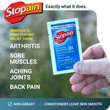 Stopain gel mentol al 8% ofrece alivio inmediato al aplicar.