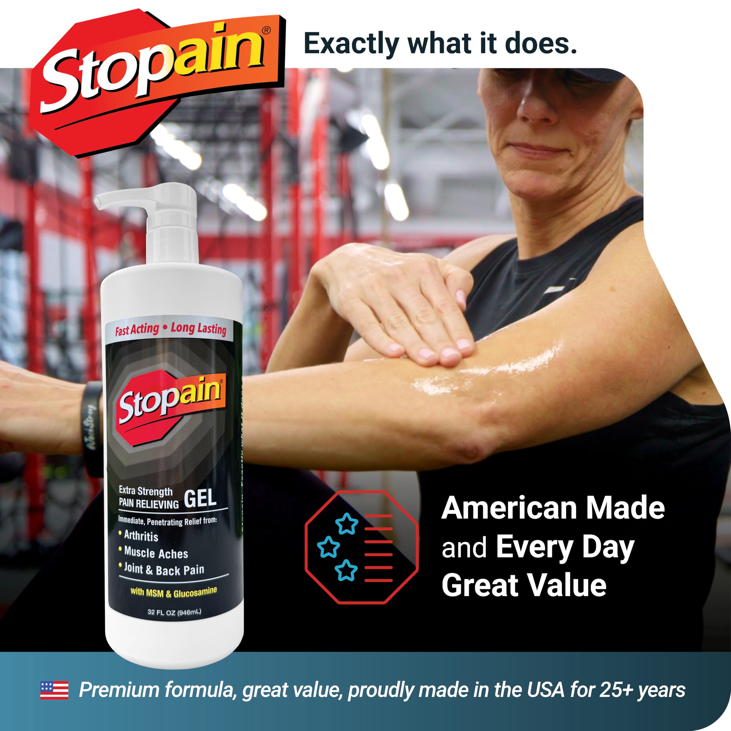 Stopain Gel favorece movilidad en articulaciones para actividades diarias