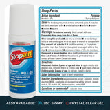 Stopain roll-on gel 3oz uso diario para molestias ocasionales