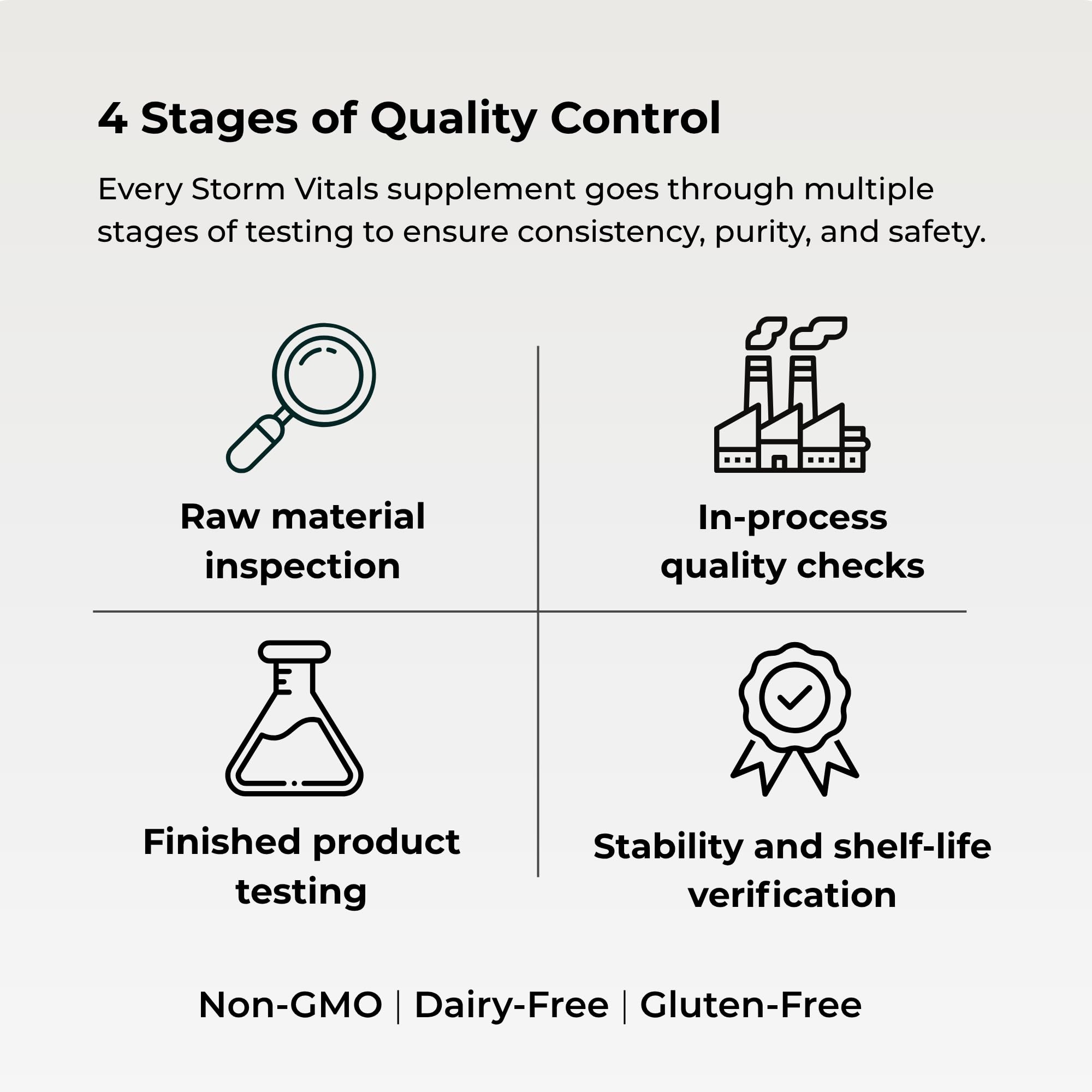 Sin sabores artificiales en STORM VITALS para una experiencia natural