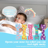 Stranthother tiras nasales para niños con unicornio, diseño divertido para uso diario.