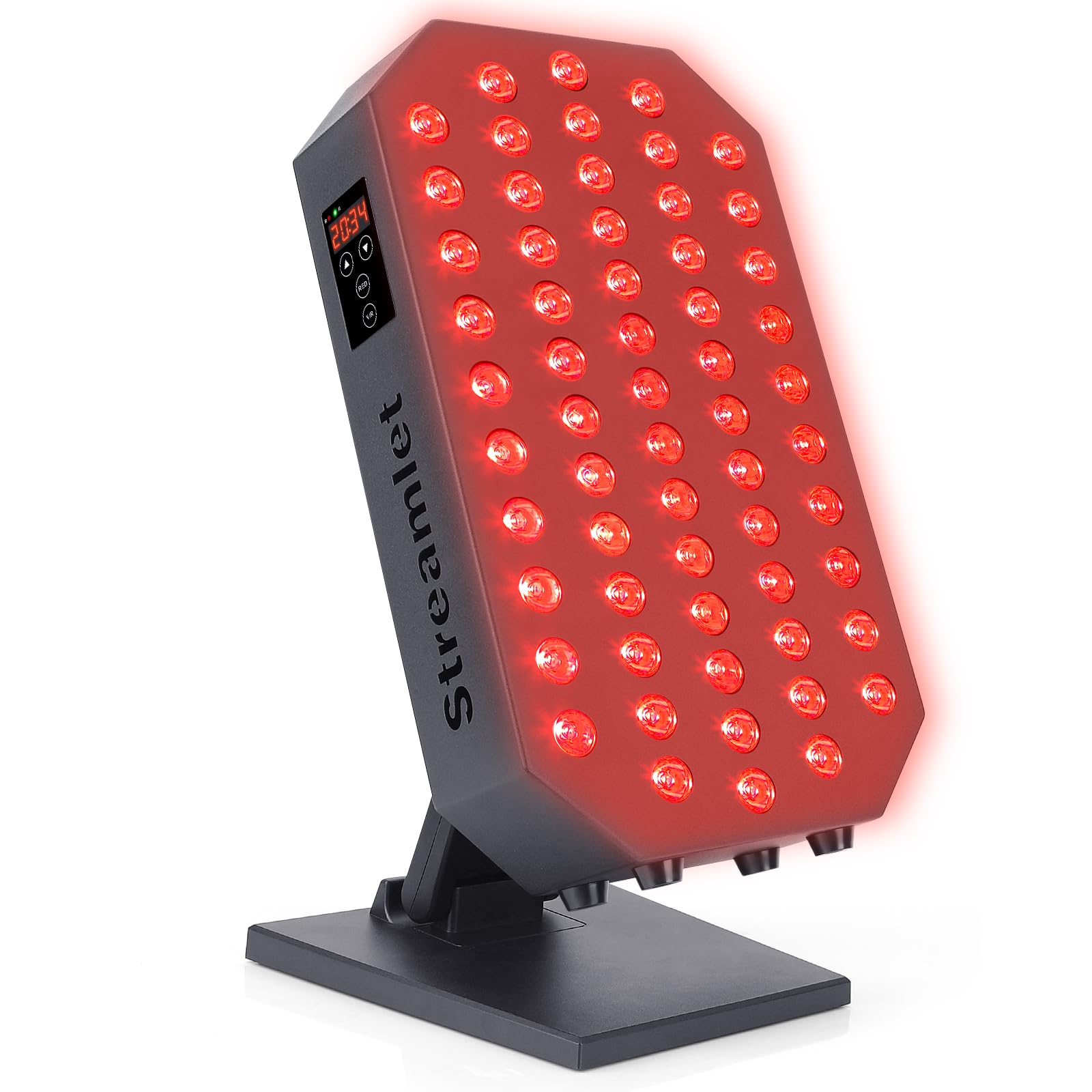 Streamlet panel luz roja para rostro, mejora la salud de la piel y luminosidad
