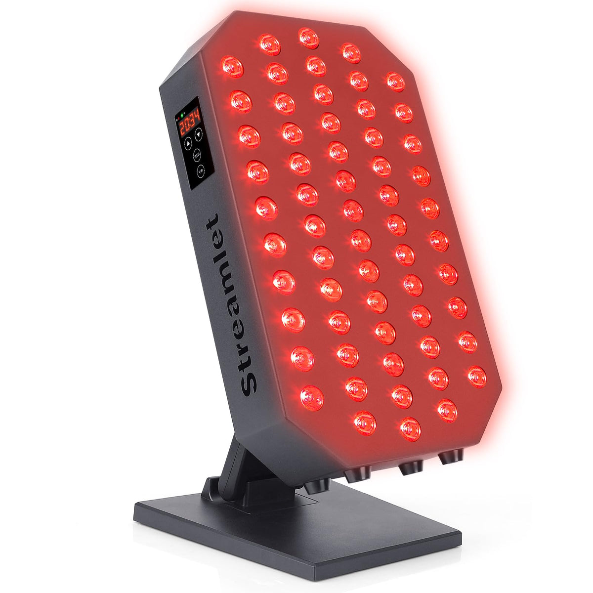 Streamlet panel luz roja para rostro, mejora la salud de la piel y luminosidad