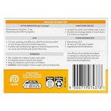 Strepsils empaque de 16 pastillas, fácil de transportar para uso rápido.