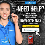 Sello de calidad nutricional MHRA en Fire Bullets.