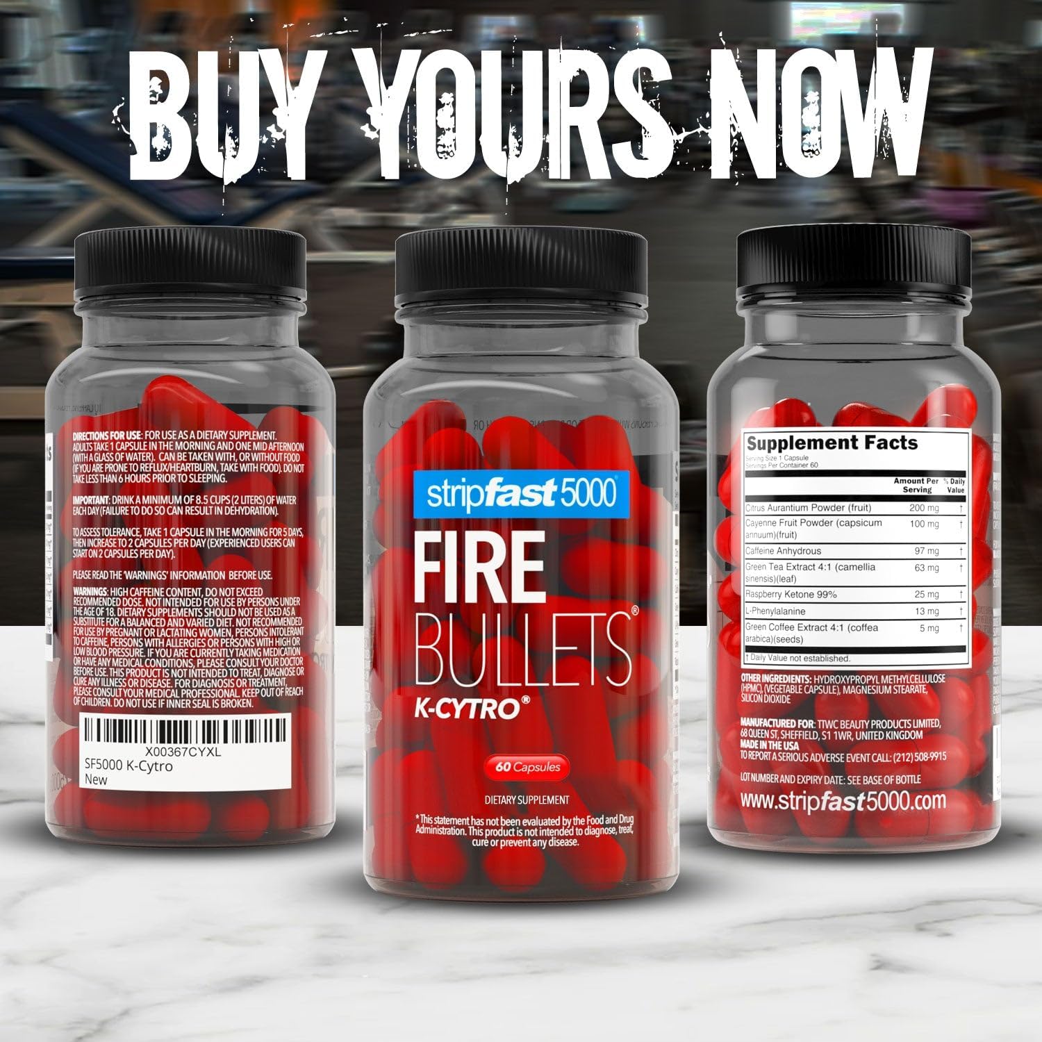 Sellos de calidad en Fire Bullets respaldando seguridad.