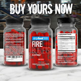 Sellos de calidad en Fire Bullets respaldando seguridad.