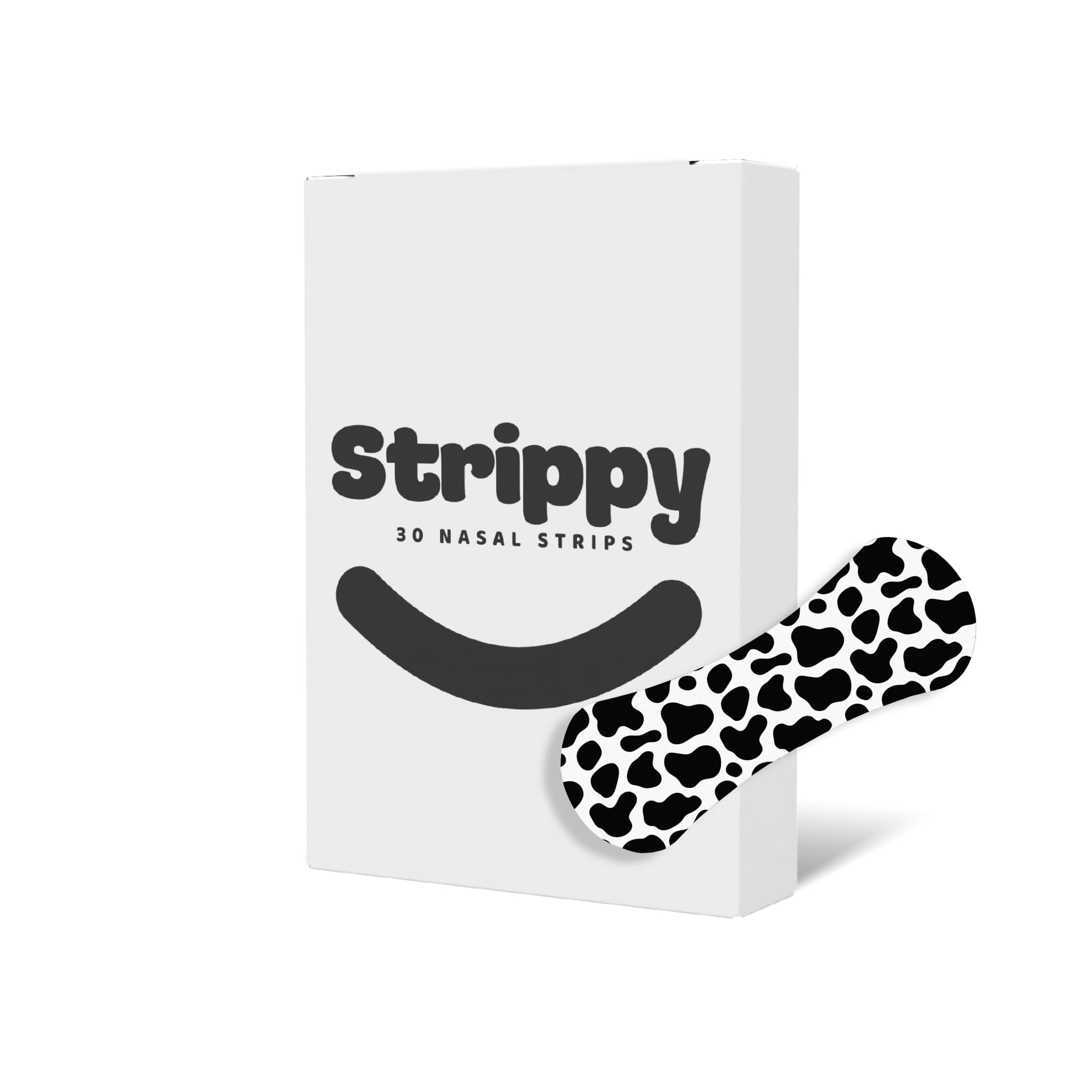 Strippy tiras nasales con diseños coloridos para flujo de aire cómodo.