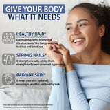 StrongVit Biotina 10000mcg uñas más fuertes y resistentes