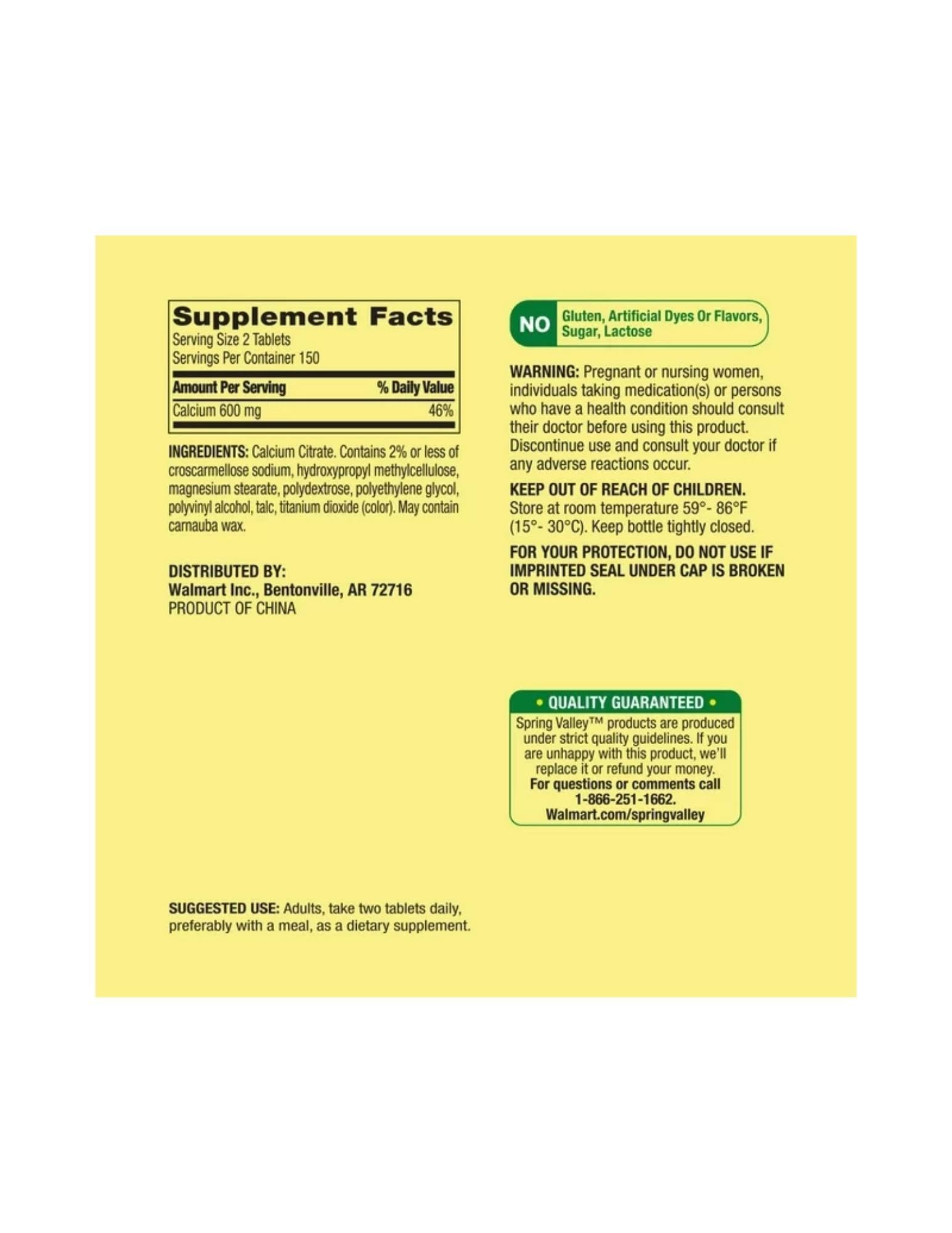 STS Home citrato de calcio 600 mg, dosificador para uso diario.