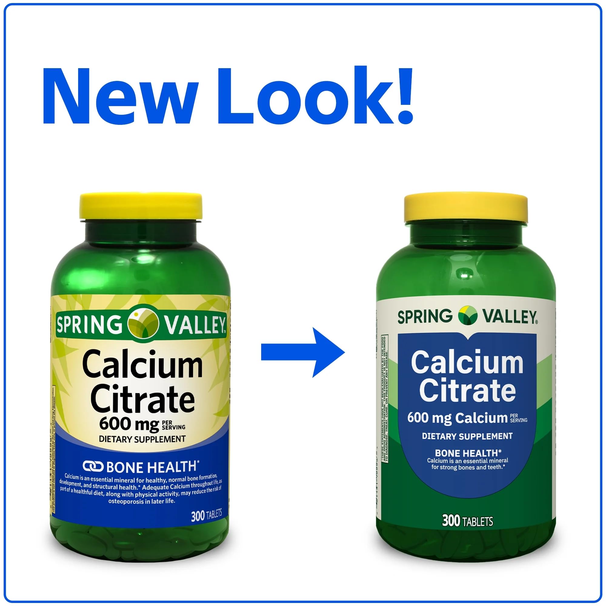 STS Home citrato de calcio 600 mg, etiqueta detallada con información nutricional.