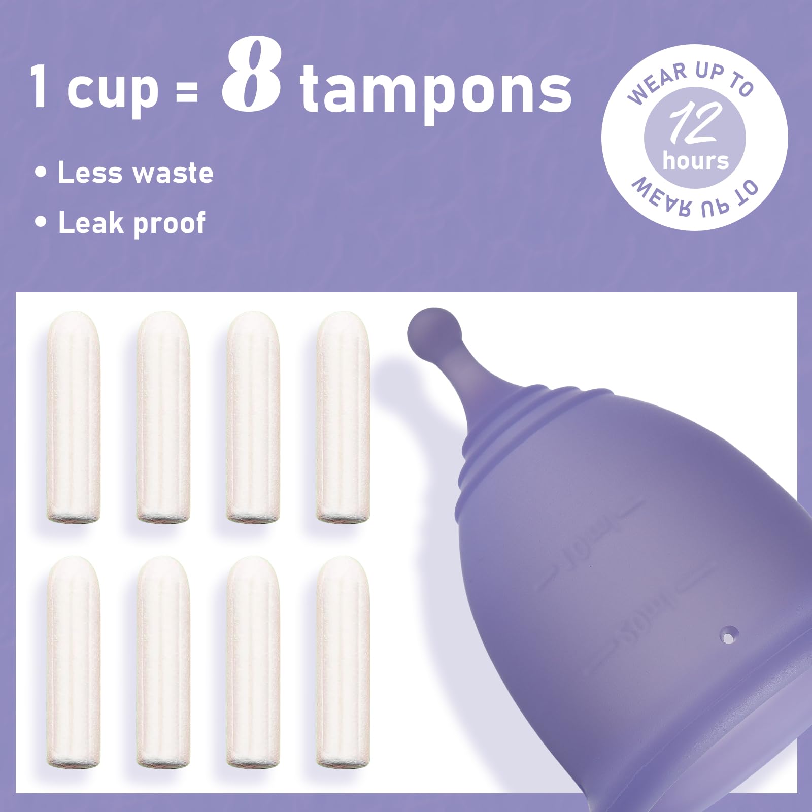 Stunncup facilita la limpieza de la copa con agua y jabón suave.