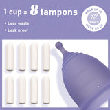 Stunncup facilita la limpieza de la copa con agua y jabón suave.