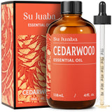 SU JUABA Aceite de Cedro: botella ámbar de 118 ml para conservar el aroma