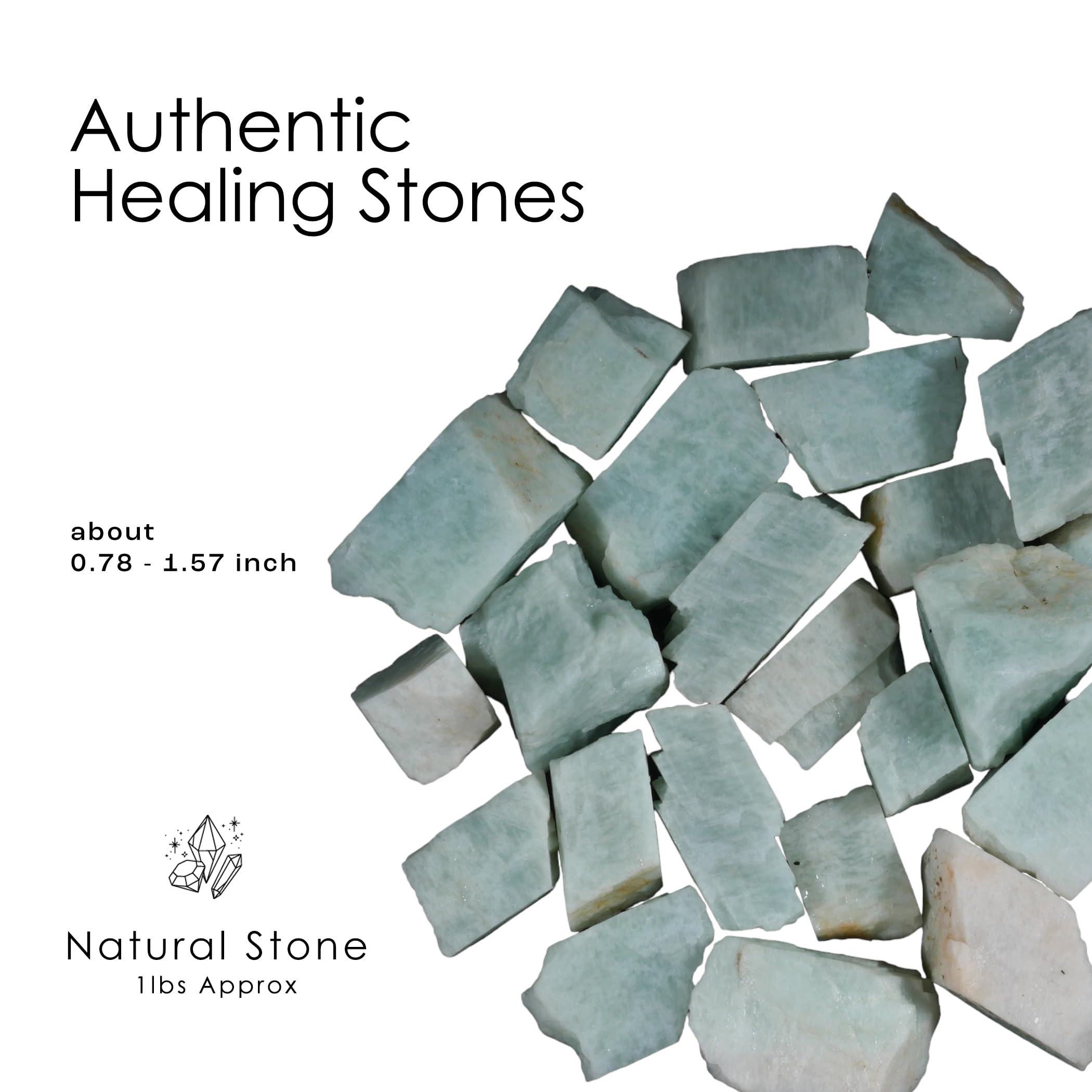 SUBSH Amazonita: piedras pulidas para joyería artesanal y diseños únicos.