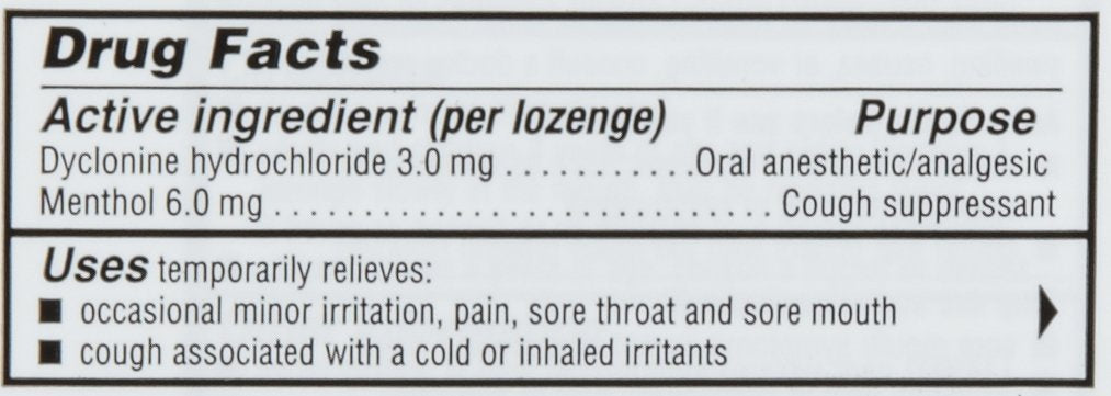 Envase de 18 pastillas Sucrets Complete, ideal para llevar