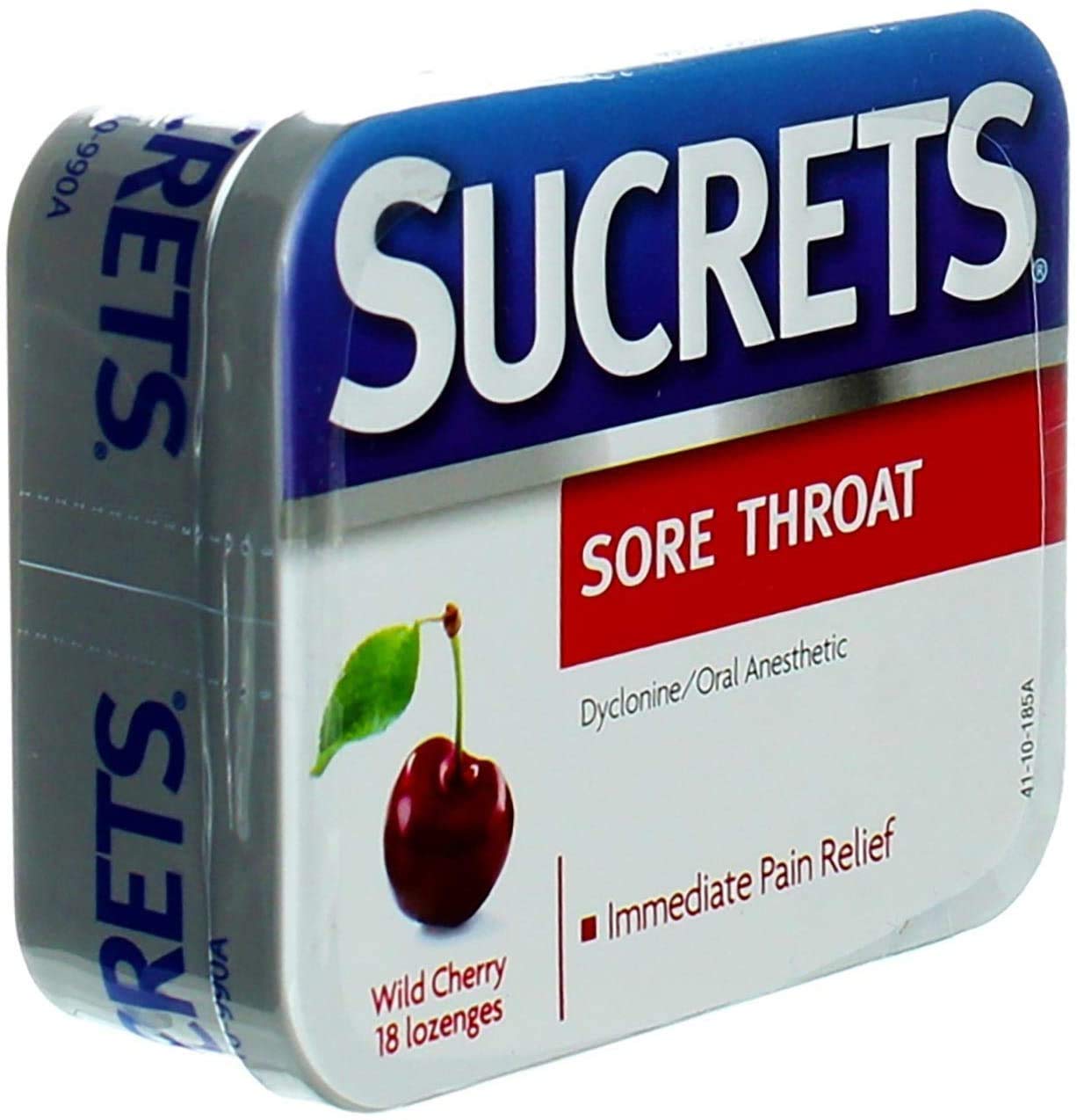 Pastillas Sucrets fórmula original para aliviar molestias de garganta de forma temporal.