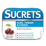 Sucrets Vapor Cherry: empaque de 18 pastillas para comodidad al hablar en cualquier momento
