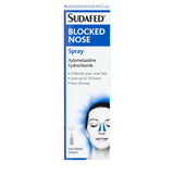 Sudafed nariz bloqueado: spray 15 ml para alivio rápido de la congestión