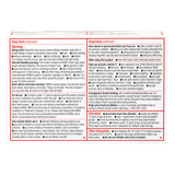 Cápsula Sudafed PE con ibuprofeno 200 mg para fiebre y dolor leve.