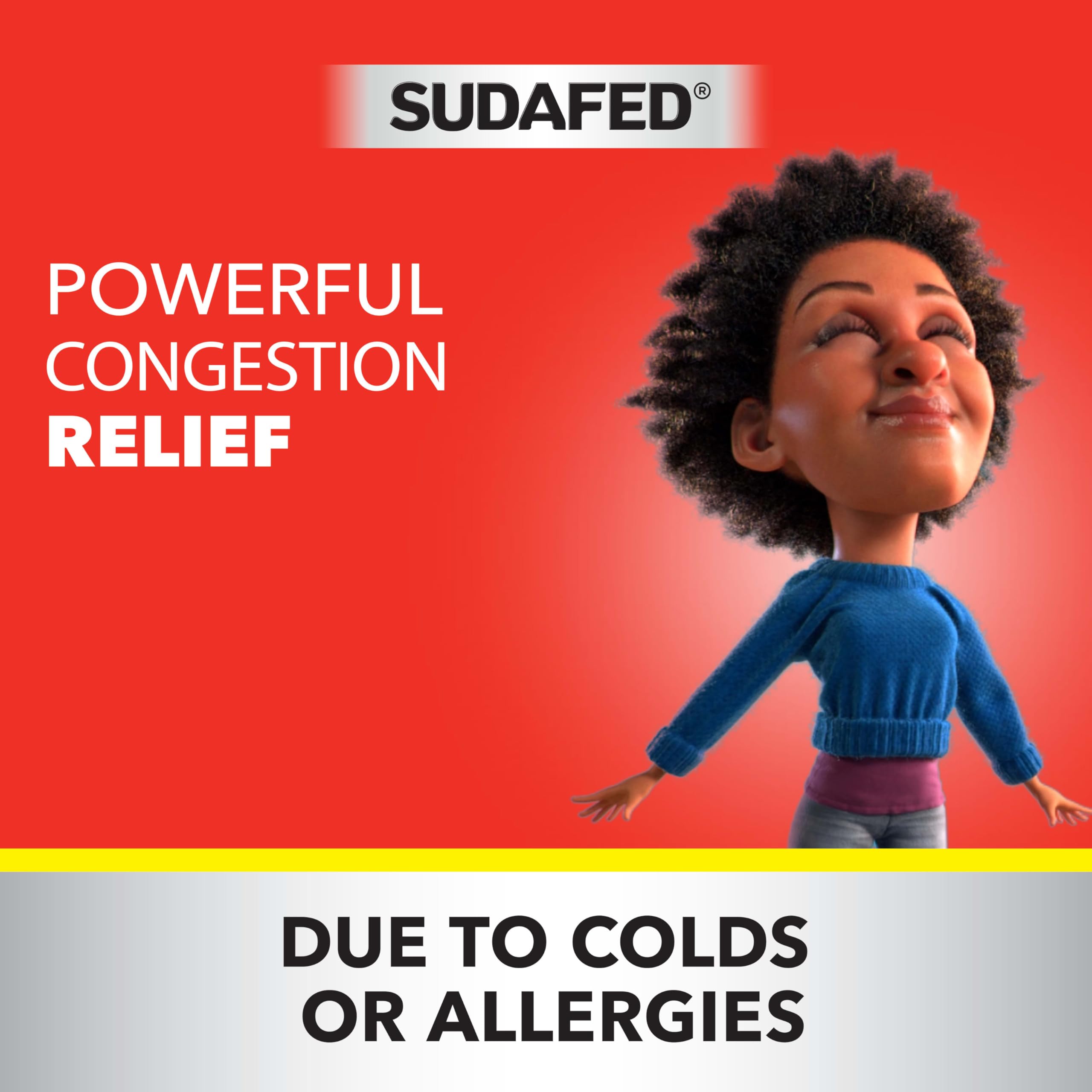 Sudafed Sinus Severe Original aerosol nasal, apto para adultos y mayores de seis años