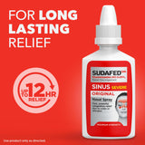 Sudafed Sinus Severe Original aerosol nasal, empaque compacto para uso en casa