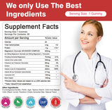 Etiqueta Sudrolove con magnesio glicinato y vitaminas para uso diario