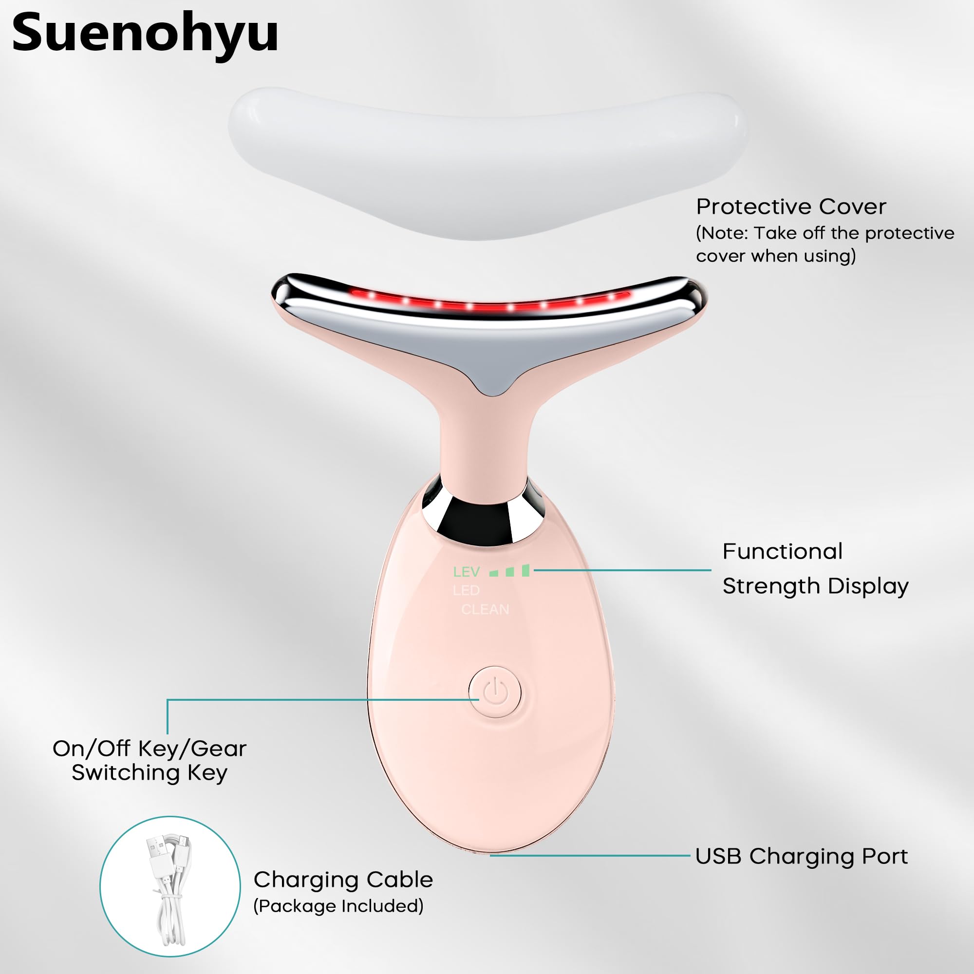 Suenohyu masaje facial, empaque regalo atractivo para ocasiones especiales.