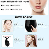 Suenohyu Masaje facial ergonómico ofrece agarre antideslizante durante sesiones cortas.
