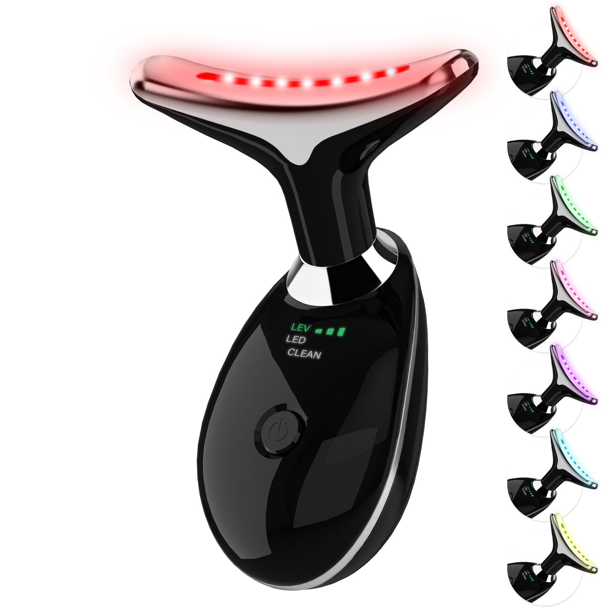 Suenohyu Masaje facial portátil con forma de delfín para uso rápido en casa o viaje.