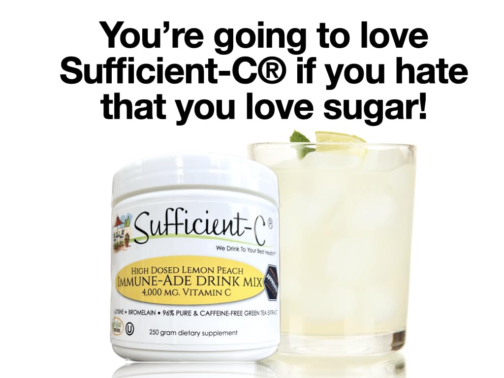 Sufficient-C endulzado con stevia para sabor sin azúcar