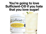 Sufficient-C endulzado con stevia para sabor sin azúcar