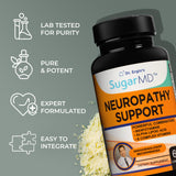 SugarMD Neuropatía sometido a pruebas de laboratorio por terceros