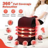 SUHZF luz roja para piernas y pies con 660-850nm