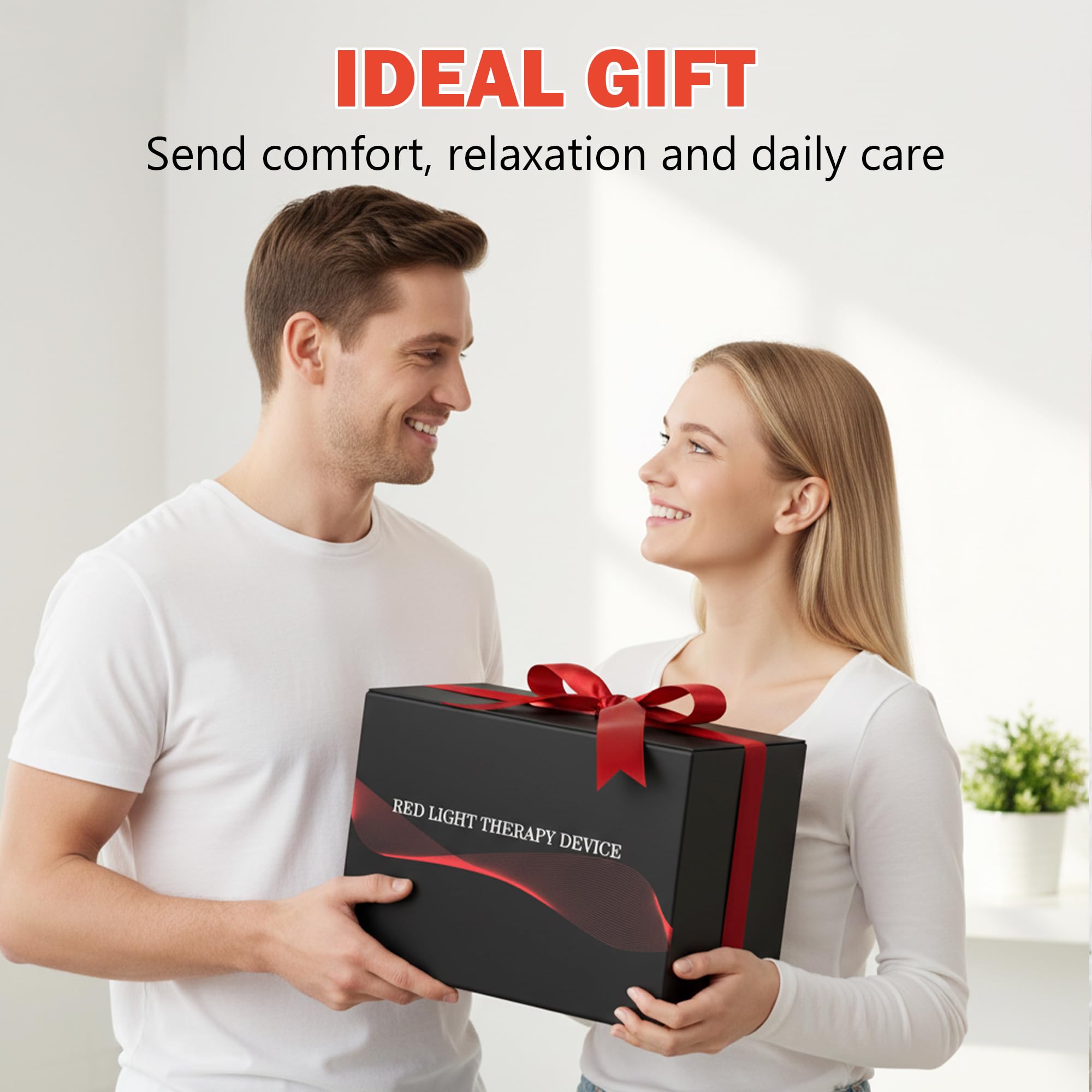 SUHZF regalo de relajación con terapia de luz roja