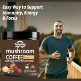 Suiyilary café de hongos con cordyceps, ideal para empezar la jornada