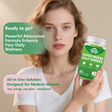 Gomitas Suiyilary Supergreens, vitaminas C y D y Zinc para defensas diarias.