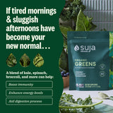 Suja Polvo Verde Orgánico - envase vegano sin gluten: apto para muchas dietas.