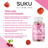 Gomitas SUKU con B12 para mantener la energía escolar