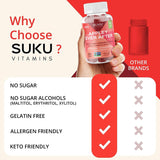 Uso energizante rápido con SUKU Appley Ever After para el día.