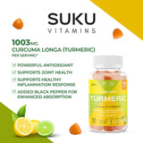 Relieve suave de digestión y apoyo hepático con las gomitas SUKU.
