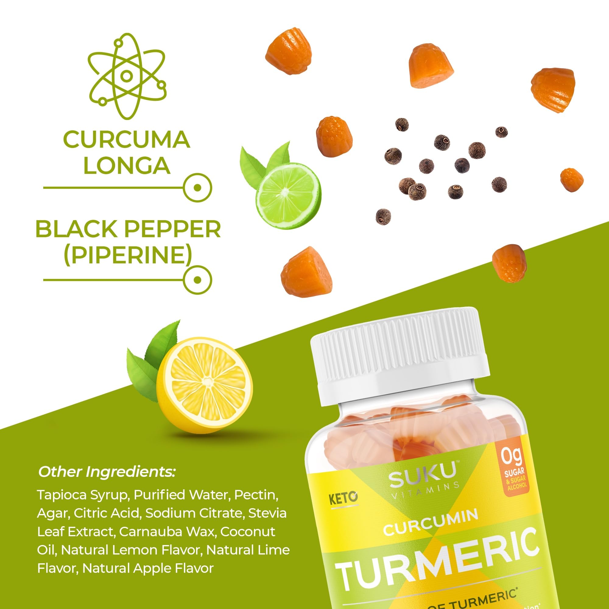 Con pimienta negra, SUKU mejora biodisponibilidad de curcumina.