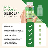 SUKU sabor uva, gominolas atractivas para adolescentes