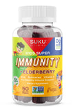SUKU Vitamins para niños, gomitas en botella, apoyo diario al sistema inmunitario.