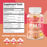 SUKU PMS gominolas durazno-mango, sabor agradable para adherirse fácilmente