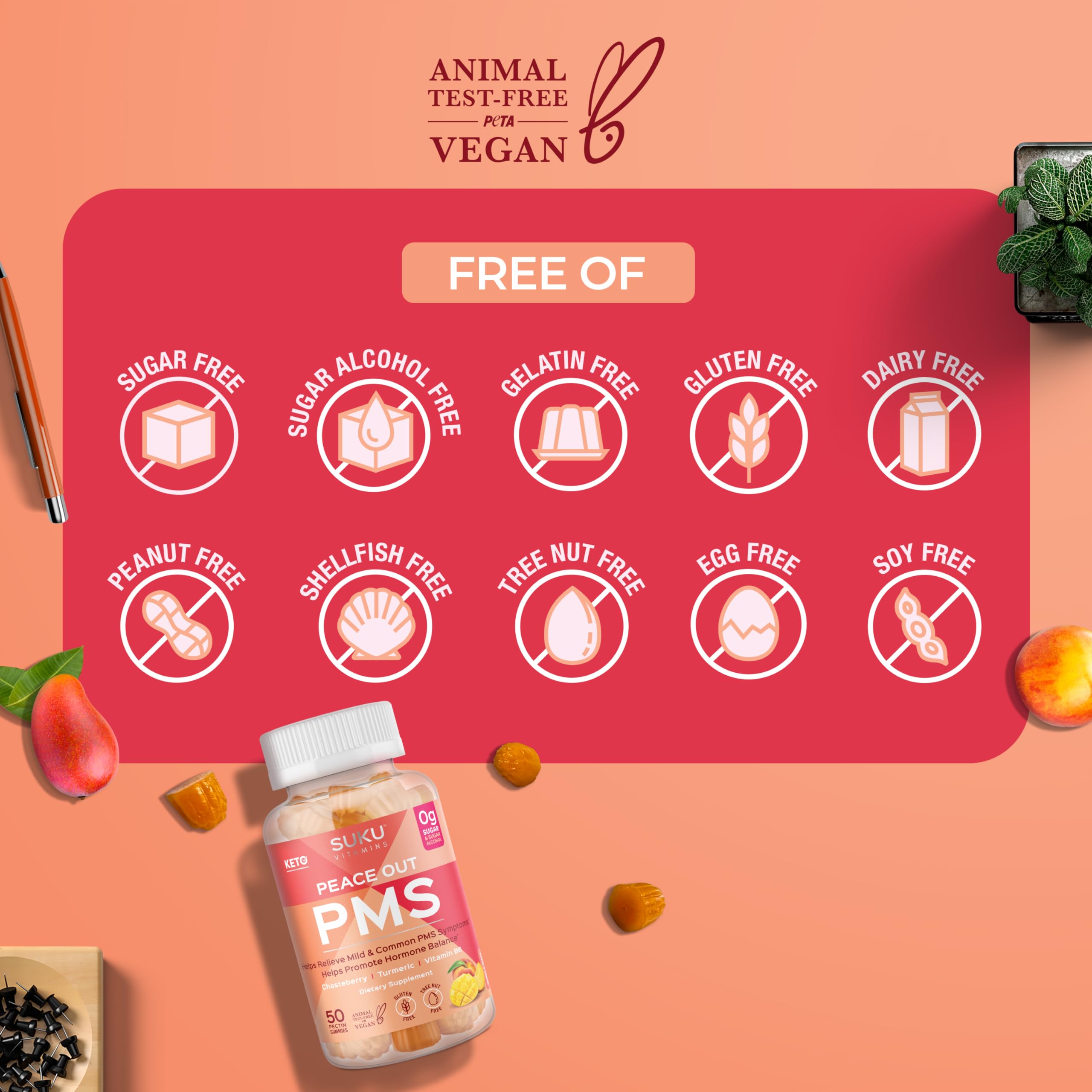 SUKU vegano y libre de crueldad, ideal para un estilo de vida consciente