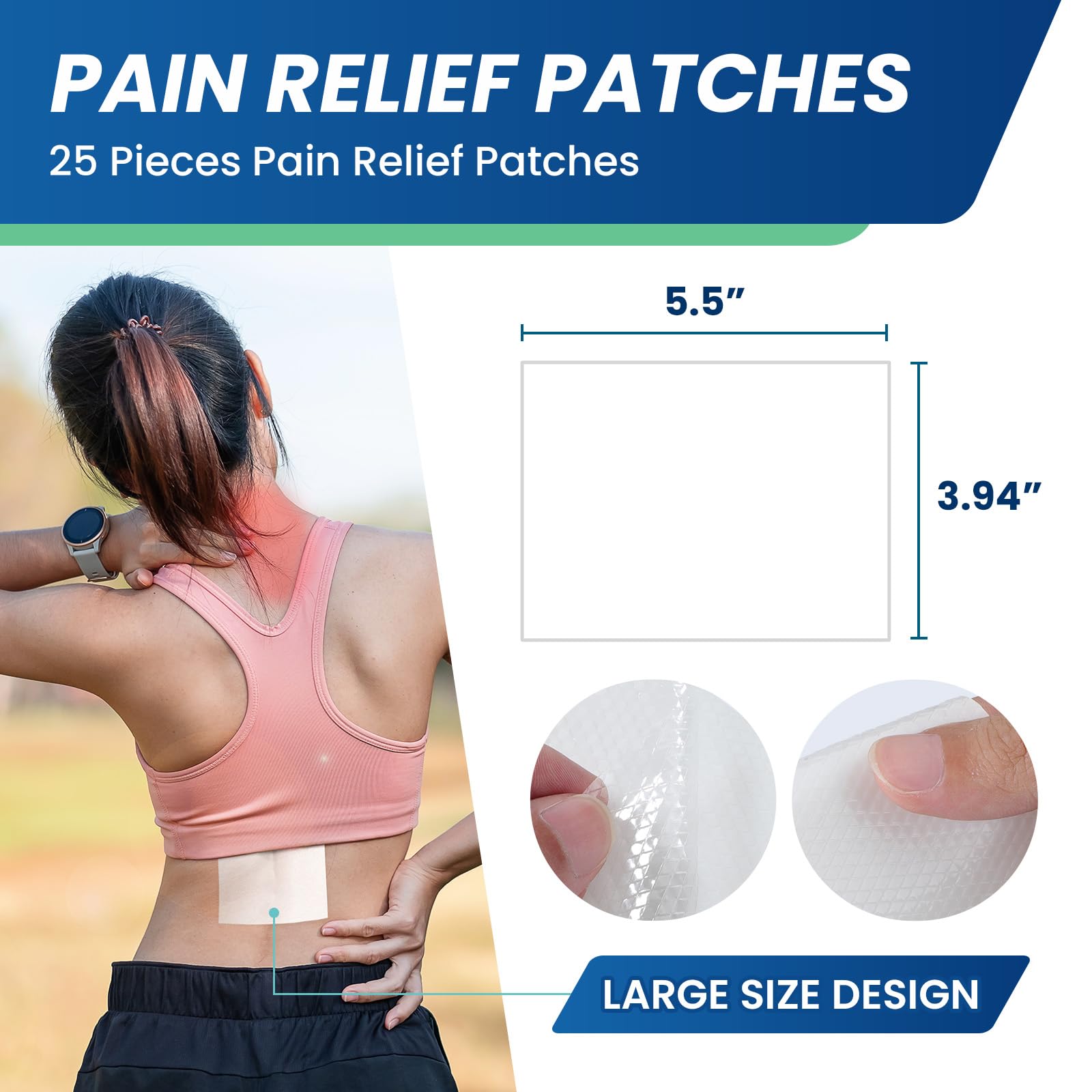 Sumifun parche rodilla soporte para dolor articular