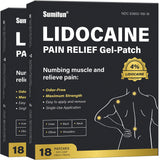 Sumifun lidocaina 4% parche para espalda, alivio localizado potencial
