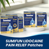 Sumifun parche de 8 horas, liberación continua para músculos.