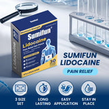 Sumifun parches lidocaina-diseño ultra fino para uso discreto.